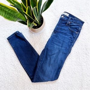 Madewell 10” high riser skinny jeans